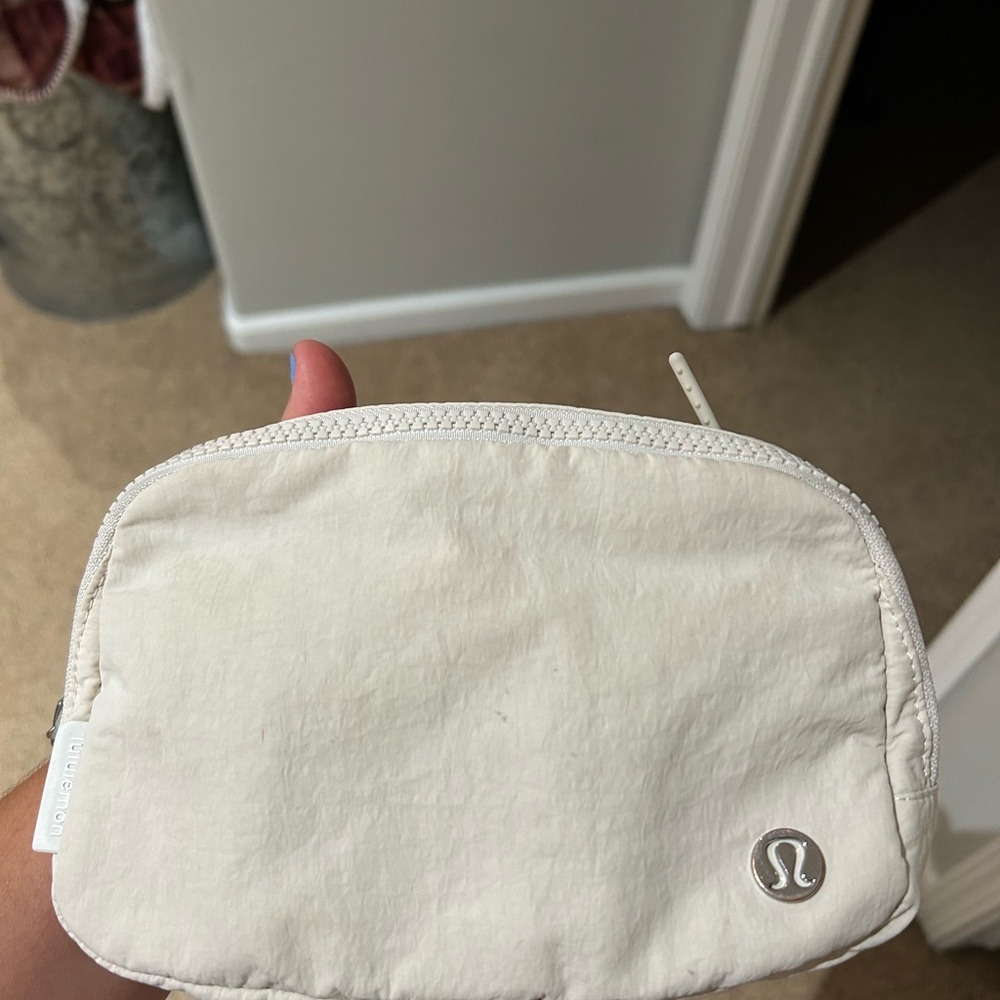 Lululemon White Belt Bag